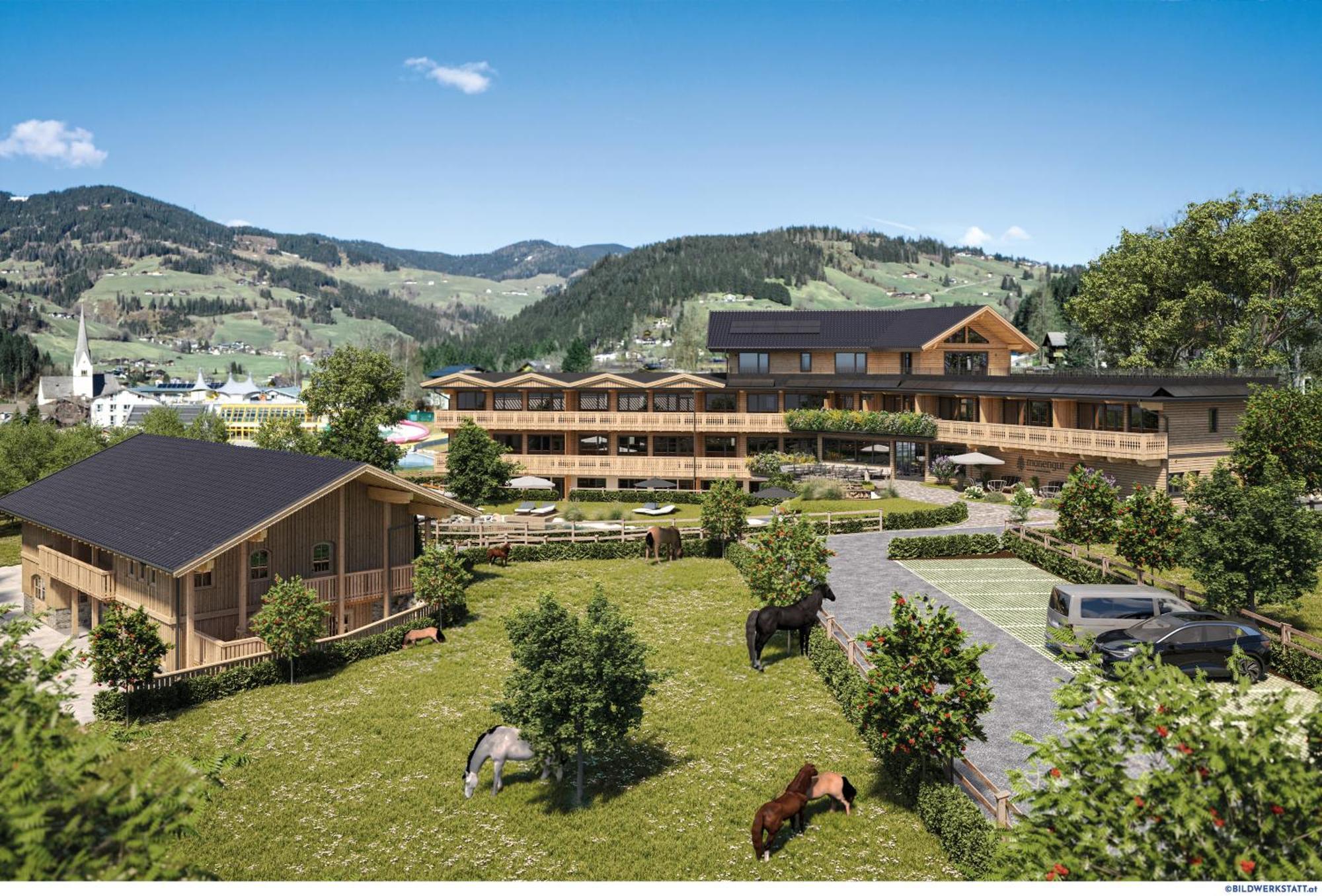 Mariengut - Natur Aparthotel Kramer Wagrain Dış mekan fotoğraf